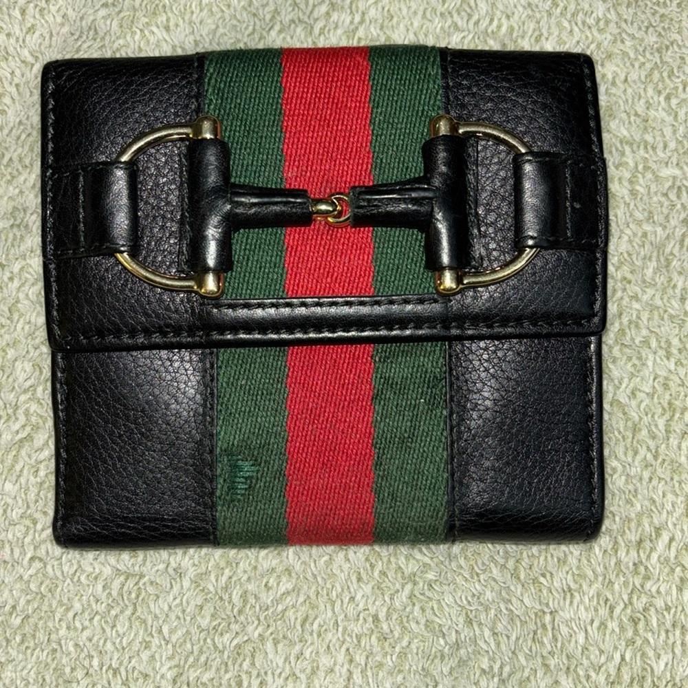 Gucci Horsebit Leather Wallet
